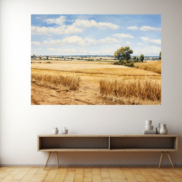 Tableau Peinture Paysage Campagne